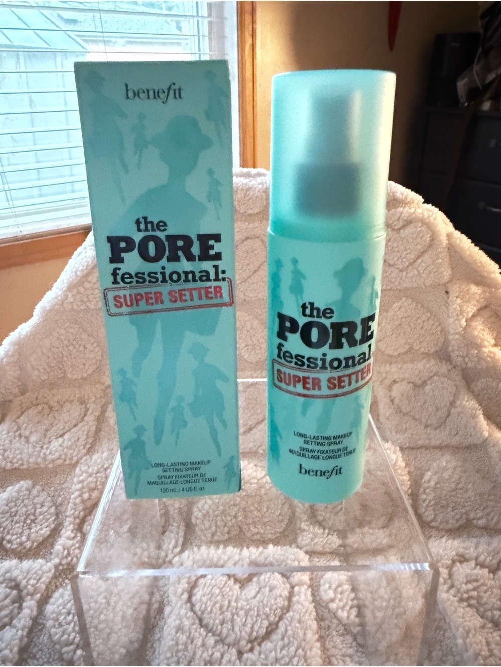 Benefit Aqua Teal The POREfessional Super Setter Makeup Setting Spray
